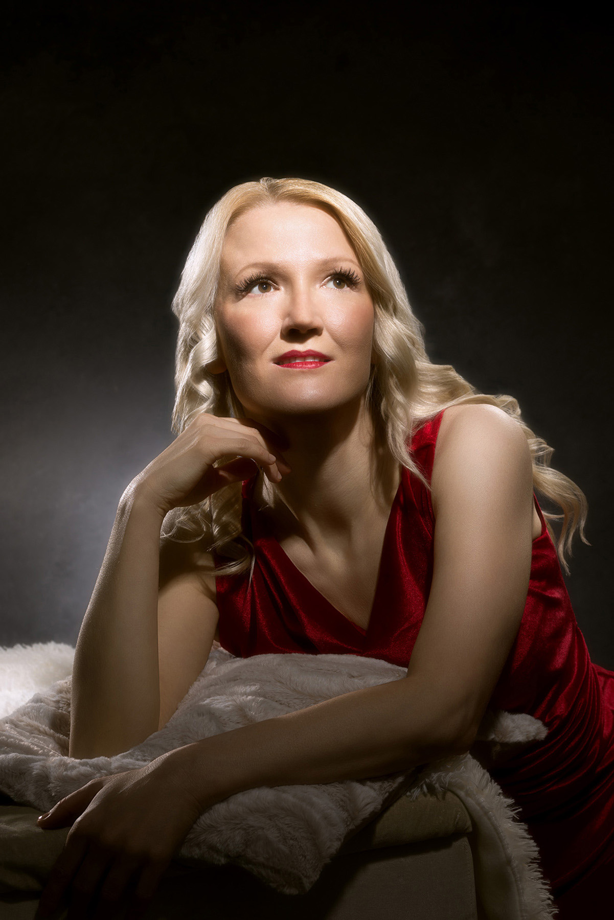 Classical glamour portrétní fotografie