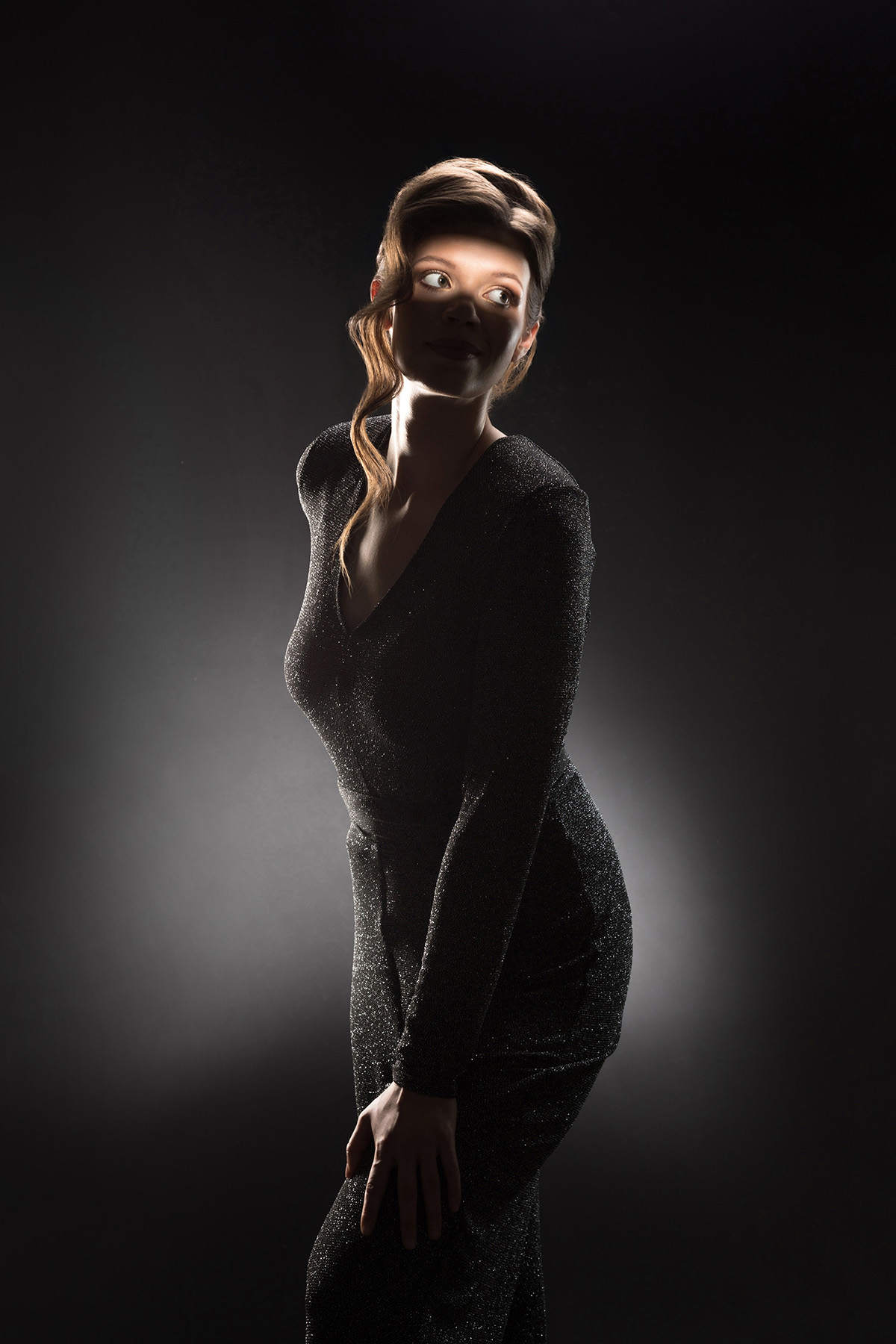Spotlight portrét